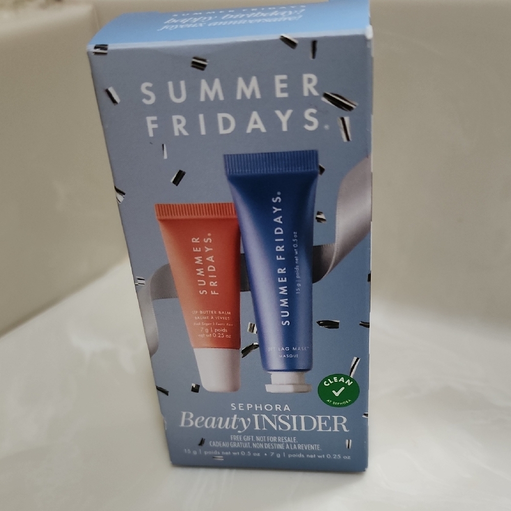 Summer Fridays Skincare Lip and Mask Set